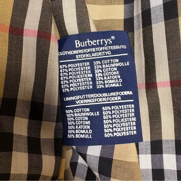 Burberry trench coat. - Picture 14 of 14